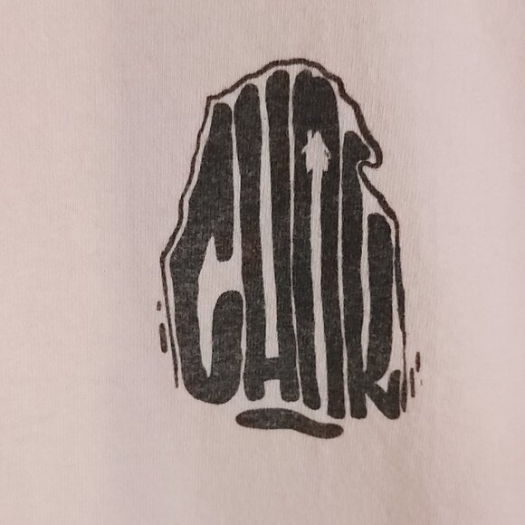 Port & Company Graphic T-Shirt Men's XL Pink Hands Over House Face - Picture 3 of 12